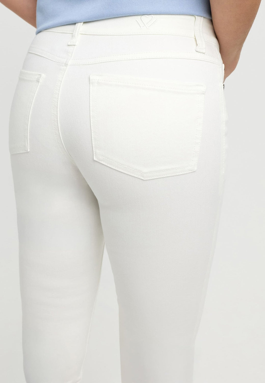 wonderjeans Ankle White