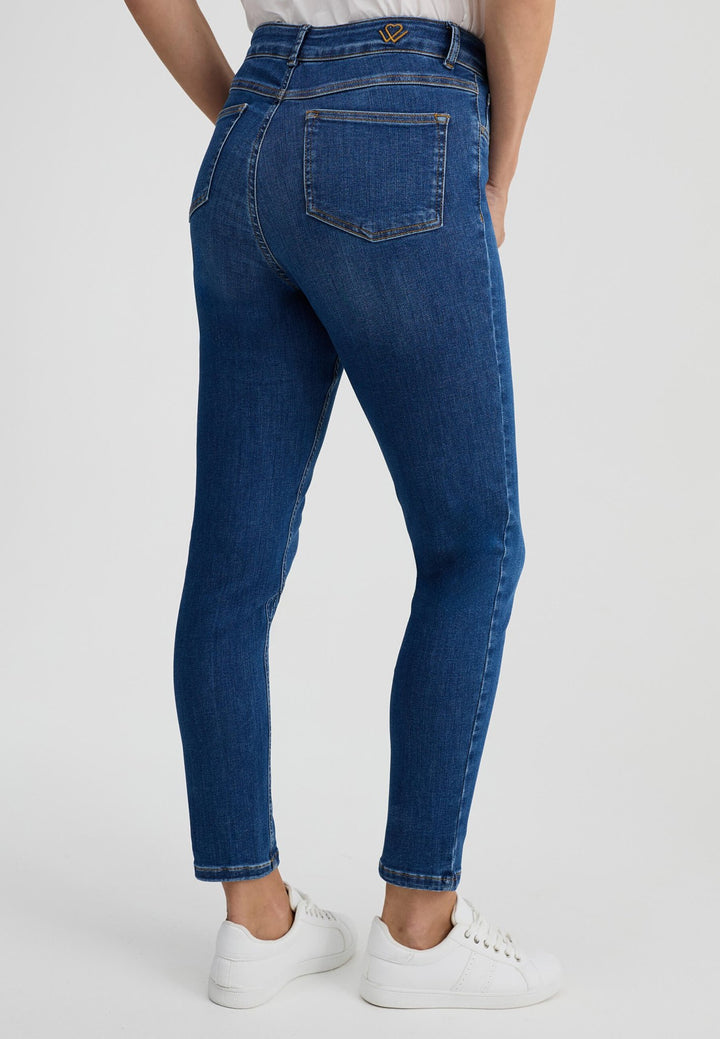 wonderjeans High Waist Stone Blue Super Wash