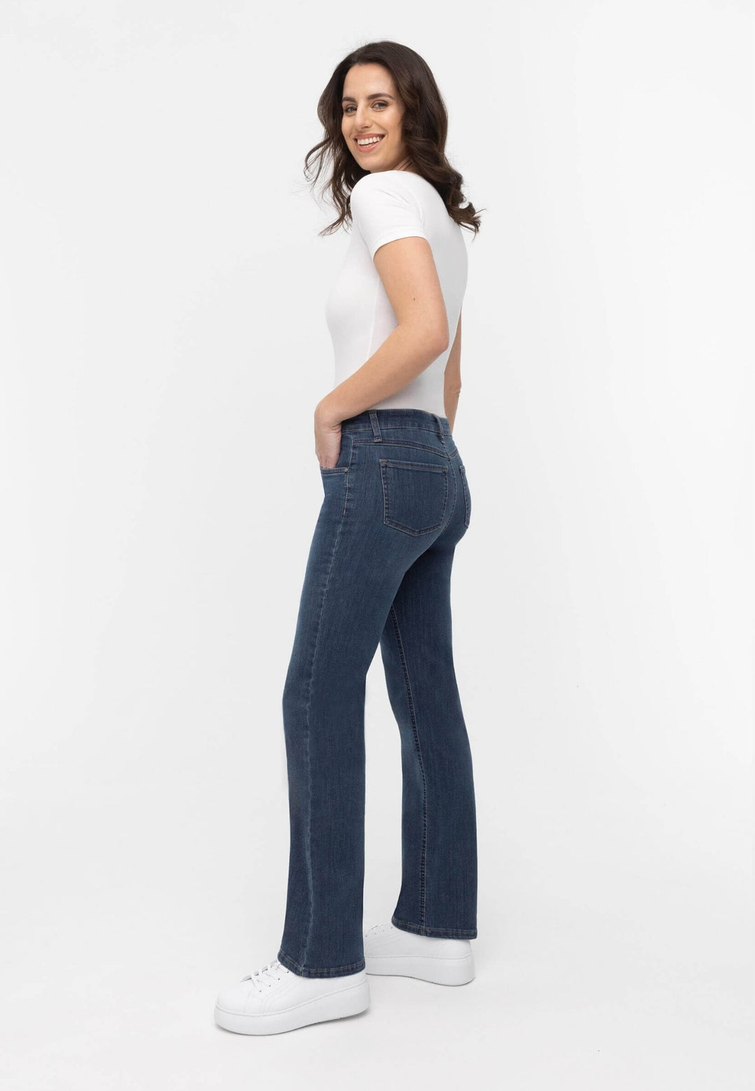 wonderjeans Relaxed Straight Blue Stone